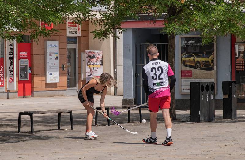 Street florbal v Pardubicích