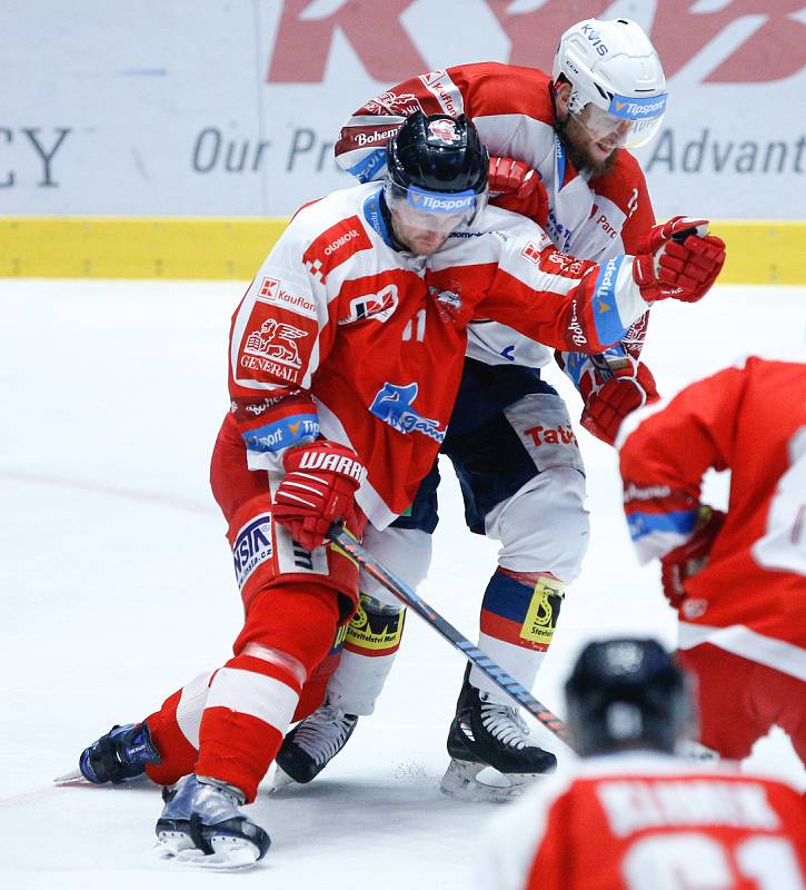 Hokejová extraliga: HC Dynamo Pardubice - HC Olomouc.