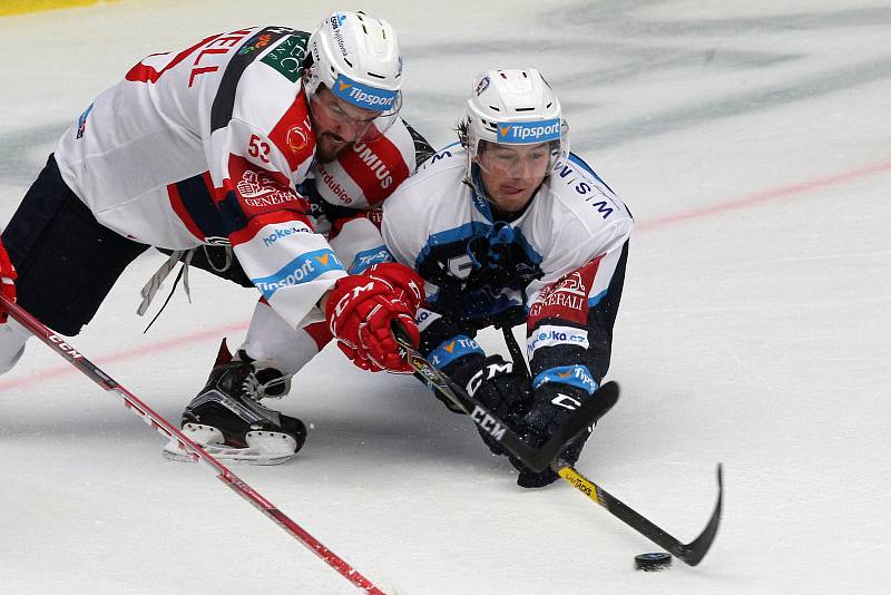 hokej extraliga HC Škoda Plzeň (modrobílé dresy) x HC Dynamo Pardubice