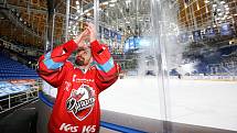 Výjezd fanoušků HC Dynamo Pardubice na rozhodující utkání o udržení v Tipsport extralize do brněnské DRFG Areně