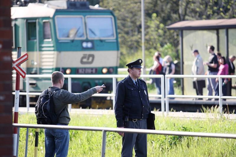 Nástupiště Pardubice - Pardubičky bylo v pondělí svědkem další sebevraždy.