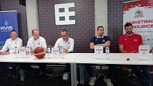 Předsezonní tisková konference BK KVIS Pardubice.