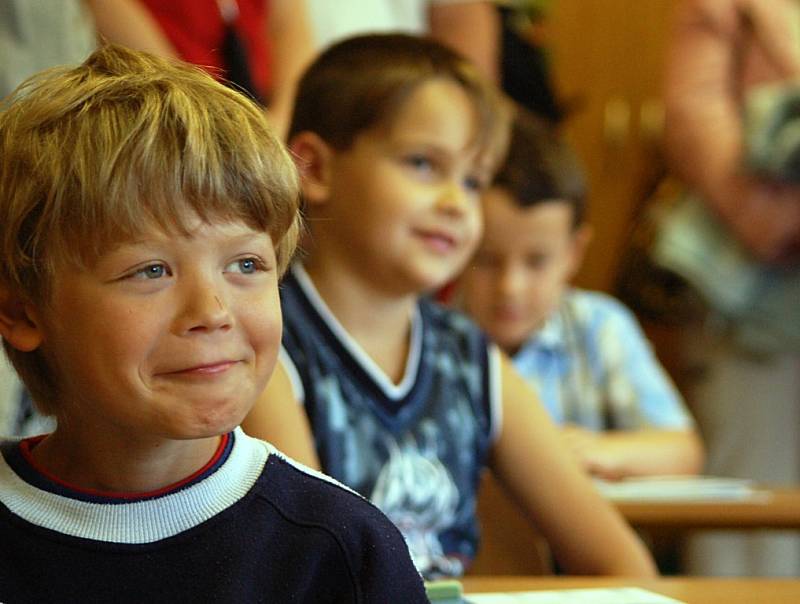 ZŠ Polabiny II. Začátek školního roku v I. A