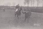 VP 1921, jízda amatérů na 1600 m, Borec - K. Pálfy - trenér Neumann.