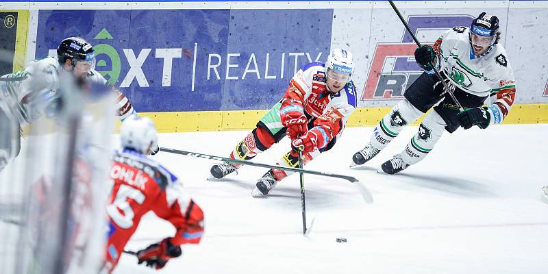 Hokejová extraliga: HC Dynamo Pardubice - BK Mladá Boleslav.