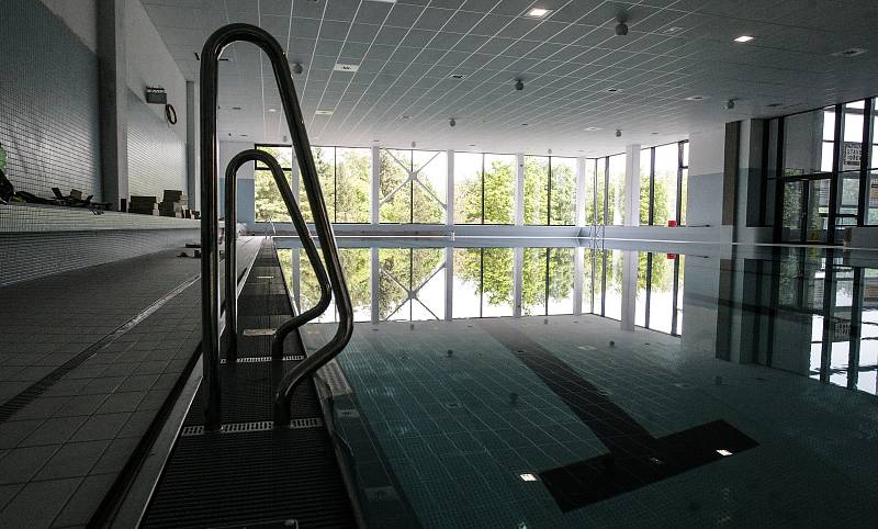 25metrový bazén v pardubickém Aquacentru.