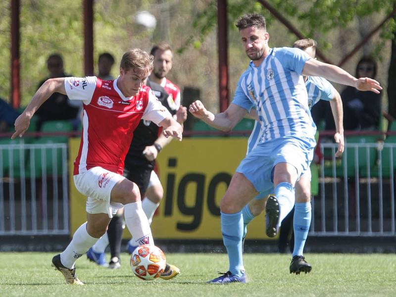 Fotbalová FORTUNA:NÁRODNÍ LIGA: FK Pardubice - 1. SK Prostějov.