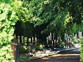 Hřbitov u pardubického krematoria. Ilustrační foto.