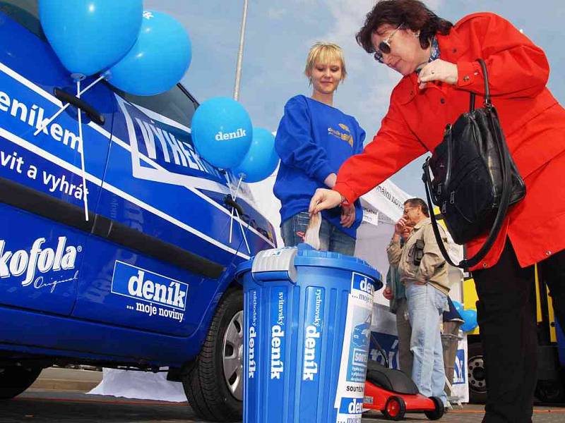 Na pardubickém Dni s Deníkem se soutěžilo o automobil. Soutěží se i dále! 