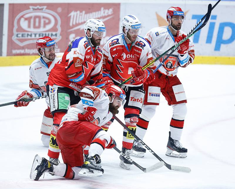 Hokejová extraliga: HC Dynamo Pardubice - Mountfield HK.