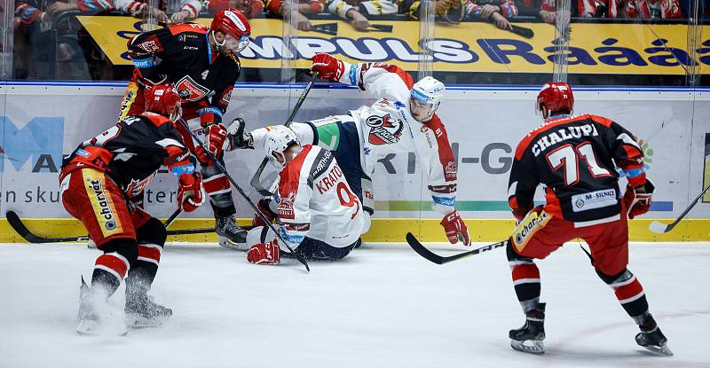 Hokejová extraliga: HC Dynamo Pardubice - Mountfield HK.