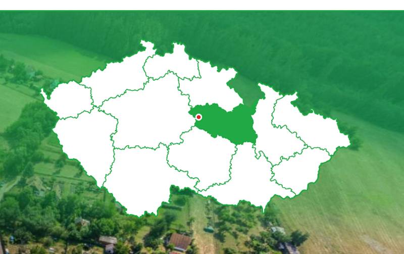 Morašice na covidové mapě svítí zeleně, což značí nulový výskyt nemoci.