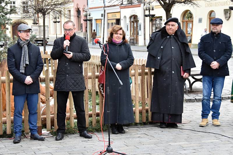 Zahájení Tříkrálové sbírky 2018 v Pardubicích