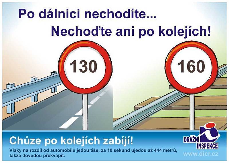 Preventivně - informační kampaň Drážní inspekce ČR