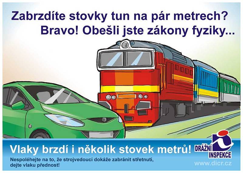 Preventivně - informační kampaň Drážní inspekce ČR