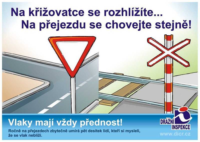 Preventivně - informační kampaň Drážní inspekce ČR