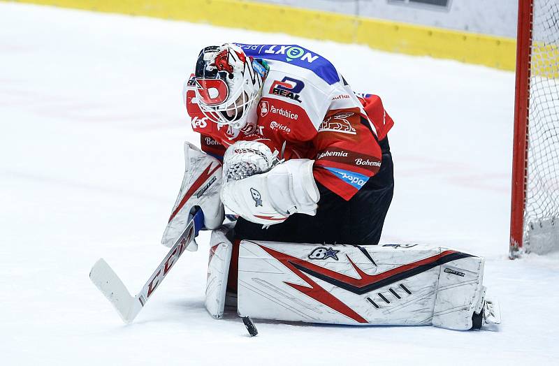 Čtvrtfinále play off hokejové extraligy: HC Dynamo Pardubice - BK Mladá Boleslav.