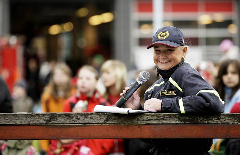 Vendula Horáková, tisková mluvčí pardubických hasičů