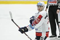 Hokejové utkání Tipsport extraligy v ledním hokeji mezi HC Dynamo Pardubice (bílém) a HC Verva Litvínov (v černožlutém) v pardudubické ČSOB po jišťovna ARENA.