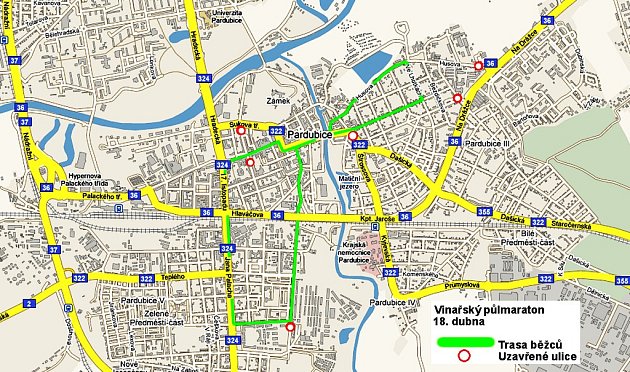 Pardubice Mapa Ulic | MAPA