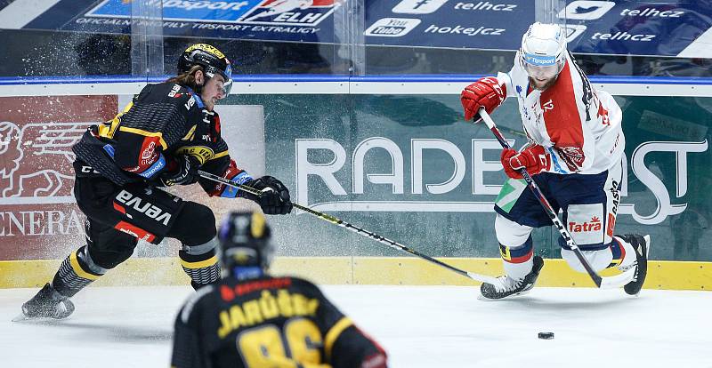 Hokejová extraliga: HC Dynamo Pardubice - HC Verva Litvínov.