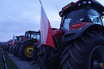 Protest zemědělců v Praze, březen 2024