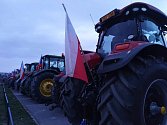 Protest zemědělců v Praze, březen 2024