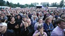 Hudební festival Létofest na pardubickém dostihovém závodišti.