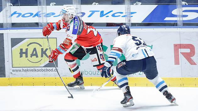 Hokejová extraliga: HC Dynamo Pardubice - Bílí Tygři Liberec.