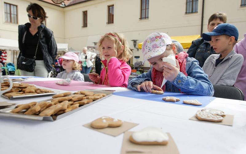 Slavnosti perníku na pardubickém zámku.