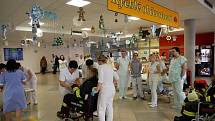 Nemocnice Svitavy přijala po vyhlášení traumaplánu osm pacientů zraněných při výbuchu v areálu Poličských strojíren.