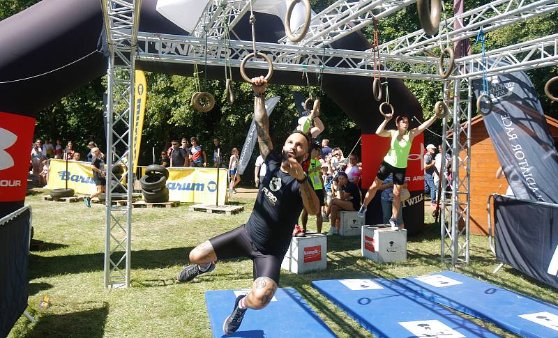 Sportoní park v na soutoku  řek Crudimky a Labe v parku Na špici.