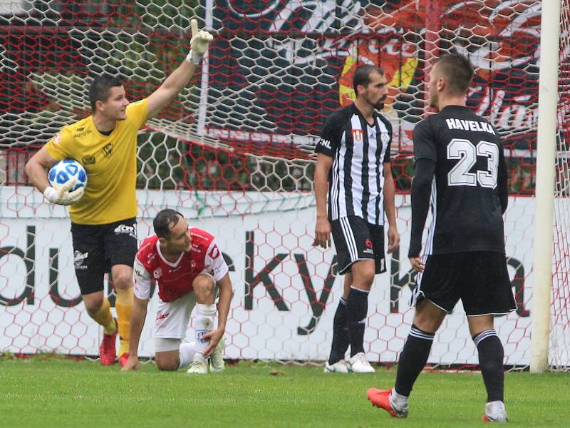 Fotbalová FORTUNA:NÁRODNÍ LIGA: FK Pardubice - SK Dynamo České Budějovice.