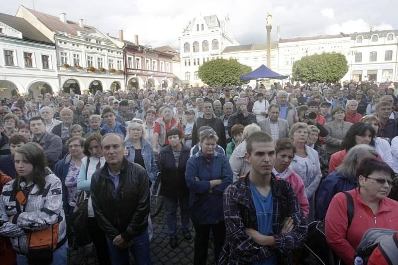 Prezidentská návštěva v Ústí nad Orlicí