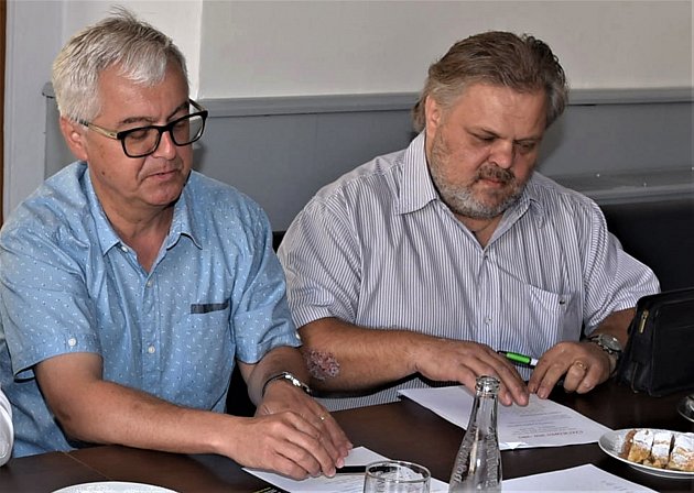 Jan Mazuch a Petr Laušman