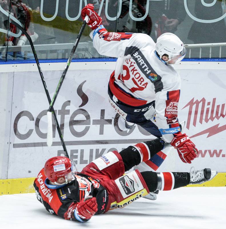 Hokejová extraliga: HC Dynamo Pardubice - Mountfield HK.