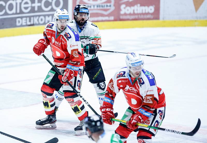 Hokejová extraliga: HC Dynamo Pardubice - BK Mladá Boleslav.