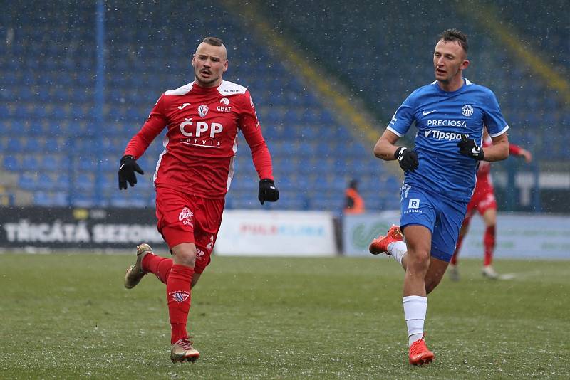 Pardubičtí fotbalisté zahájili jaro v Liberci.