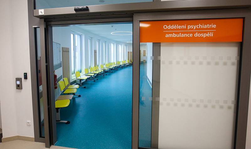 Otevření pavilonu psychiatrie a klinické psychologie v Pardubické nemocnici.