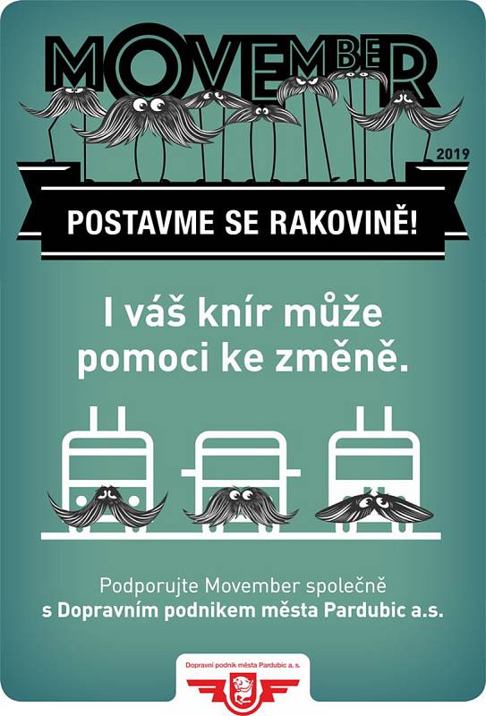 S knírem na masce jezdí vozy v 11 městech České republiky. Pardubice mají pět kníratých trolejbusů.