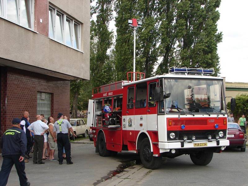 Ukázka techniky na Dnech Holicka