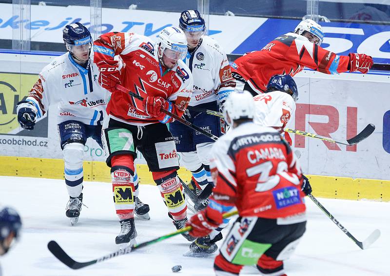 Hokejová extraliga: HC Dynamo Pardubice - Bílí Tygři Liberec.