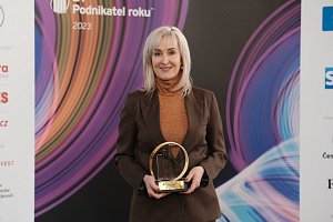 Martina Šmídlová, držitelka titulu EY Podnikatel roku 2023 Pardubického kraje.