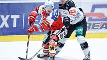 Generali play off Tipsport extraligy - osmifinále: HC Dynamo Pardubice - HC Energie Karlovy Vary.