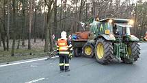 Střet s nákladním automobilem u Býště kůň nepřežil.