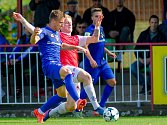 Fotbalová Fortuna národní liga: FK Pardubice -  FC Sellier & Bellot Vlašim.