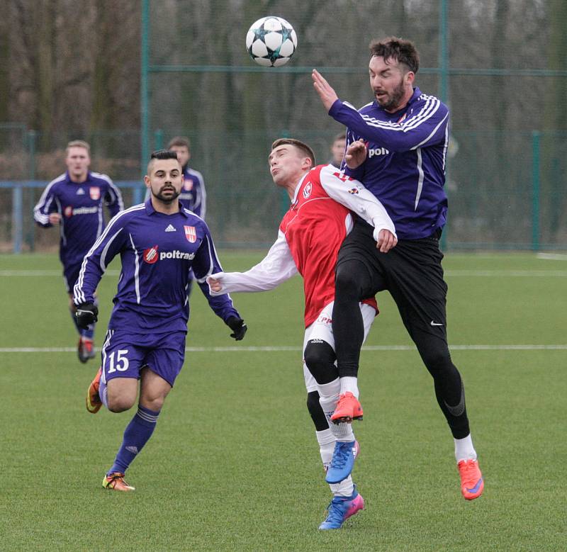 Fotbalová příprava: FK Pardubice - FK Mohelnice.