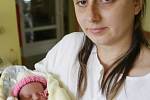 Sofie Kynclová  se se narodila 25.září v 19:59 hodin. Vážila 2290 gramů a měřila 45 centimetrů. U porodu podpořil maminku Jaroslavu tatínek Kamil a oba už se těší až povezou dceru domů, do Pardubic