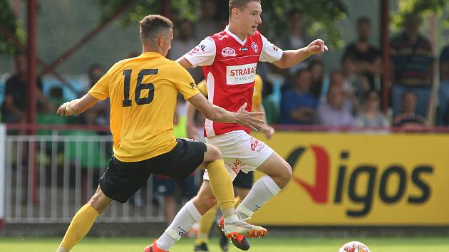 Fotbalová FORTUNA:NÁRODNÍ LIGA: FK Pardubice - FK Baník Sokolov.