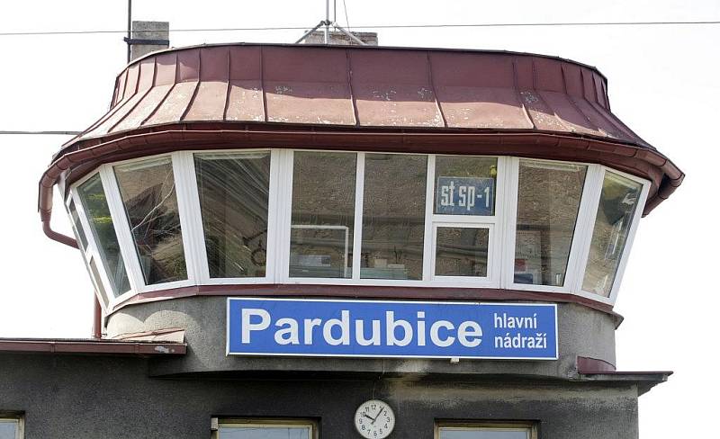 Stávka na pardubickém nádraží